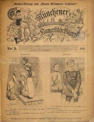 Münchener humoristische Blätter. 1898