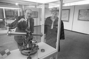 Ausstellung des Generallandesarchivs "Landkarten aus vier Jahrhunderten" im Landesgewerbeamt