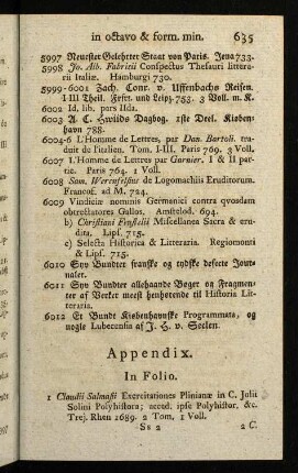 635-653, Appendix.