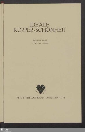 2. Band: Ideale Körper-Schönheit