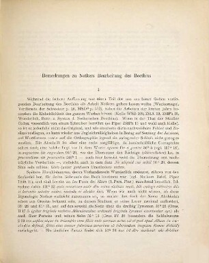 Bemerkungen zu Notkers Bearbeitung des Boethius