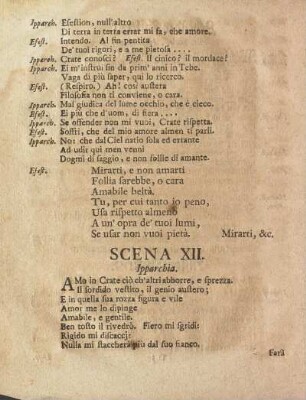 Scena XII. / Zwölffter Auftritt
