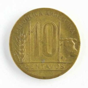 10 Centavos Argentinien 1947