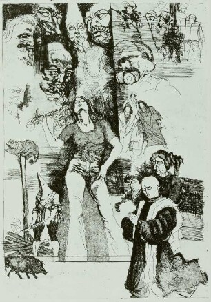 Sieg; aus dem Zyklus "Jeanne d'Arc"