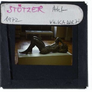 Stötzer, liegender Akt