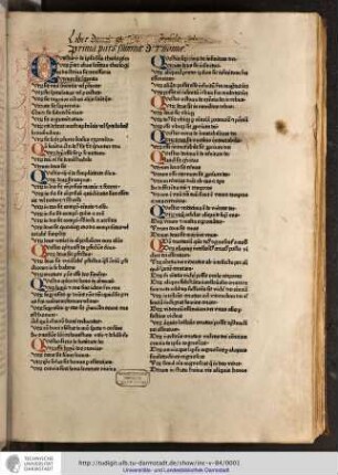 Summa theologiae: Pars prima