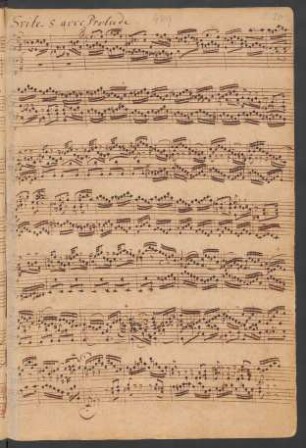 Suiten; cemb; e-Moll; BWV 810
