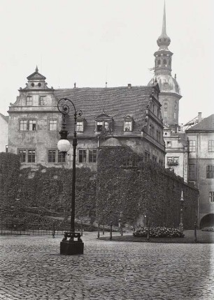 Schloßstraße : Dresden, Kandelaber, Stallhof