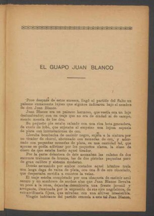 El guapo Juan Blanco