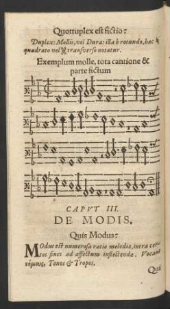 Caput III. De Modis.