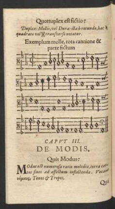 Caput III. De Modis.