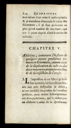 Chapitre VI et Additon au Chapitre III.