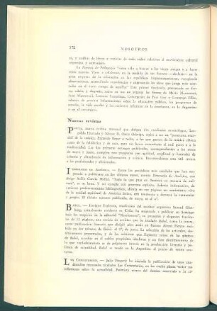 Nuevas revistas