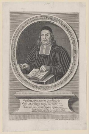 Bildnis des Iohannes Leonhardus Schœpffius