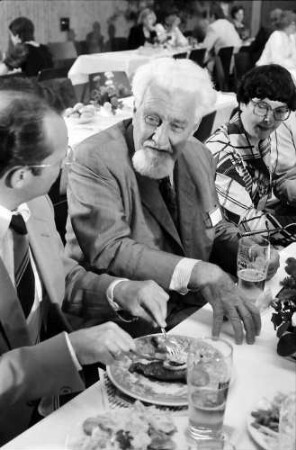 1978 Medizin 26. Juni bis 30. Juni; Studentenabend Gespräche mit Laureaten: Konrad Lorenz im Gespräch