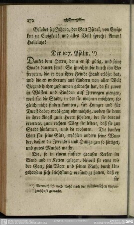 Der 107. Psalm