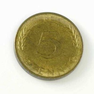 5 Pfennig Bundesrepublik Deutschland 1950
