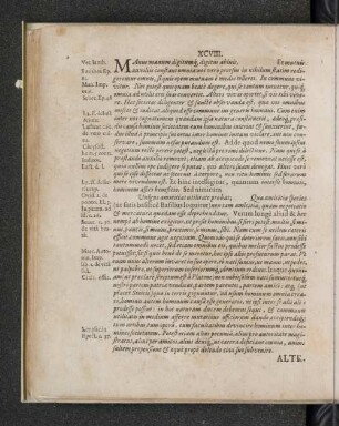 XCVIII. Alterius altera Poscit opem.