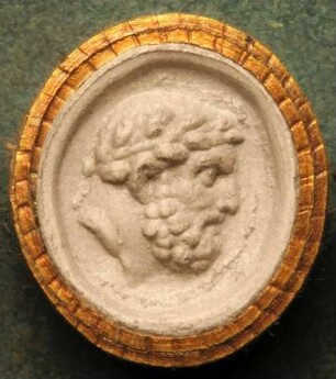 Kopf des bärtigen Herkules (Daktyliothek, Supplement)