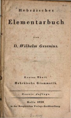 Hebräische Grammatik