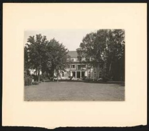 Landhaus Alfred Siegel, Berlin-Grunewald: Gartenseite