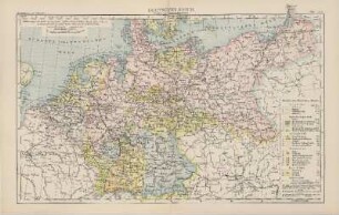 Deutsches Reich. Politische Übersichtskarte