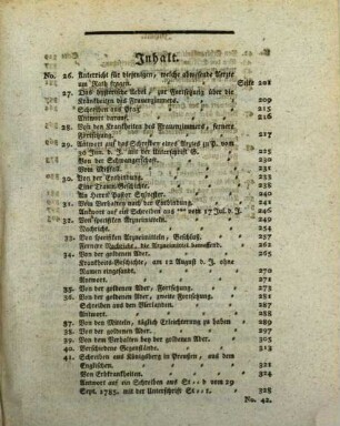 Die Ärzte : ein medicinisches Wochenblatt. 2, 2 = No. 26 - 52. 1785