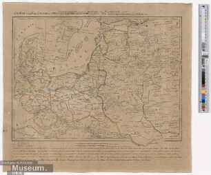 Kriegsschauplatz zwischen Rusland und Frankreich 1812