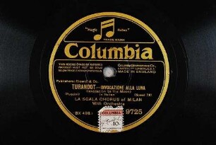 Turandot : Invocazione alla luna (Invocation to the moon) / (Puccini)