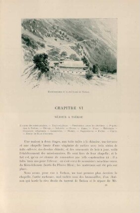 Chapitre VI. Séjour à Tsékou