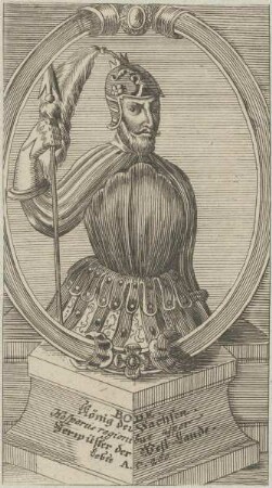 Bildnis von Bode, König der Sachsen