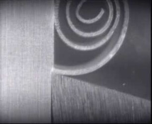 Zerspanen der Aluminium-Legierung AlCuMgPb - Spanbildung beim Drehen