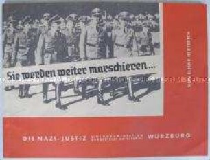 Dokumentation über die Tätigkeit von ehemaligen NS-Juristen in Würzburg, Nachdruck der westdeutschen Publikation für die DDR