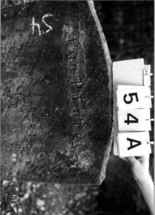 Grabstein 54A (Detailaufnahme 2)