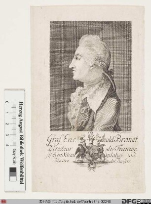 Bildnis Enevold Graf Brandt