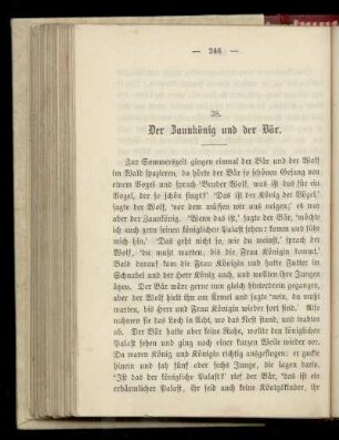 38. Der Zaunkönig und der Bär