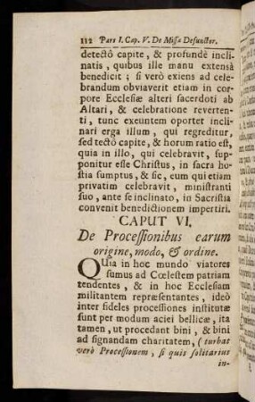 112-119, Caput VI