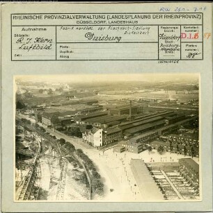 Duisburg, Industrieanlage
