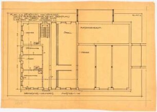 Ausbau eines Wohnhauses, Landsberg: Grundriss EG 1:100