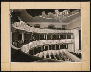 Schlosstheater, Celle: Ansicht Zuschauerraum