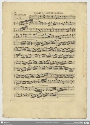 Orestes, HWV A11 <Ouvertüre>