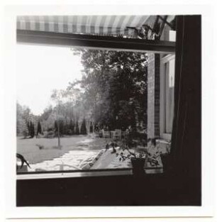 Garten Hügelmann, Berlin-Kaulsdorf: Wohnhaus Terrasse