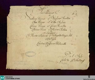 Symphonies - Don Mus.Ms. 335 : orch; C; GraDi C18 KreD 114 KreD 66