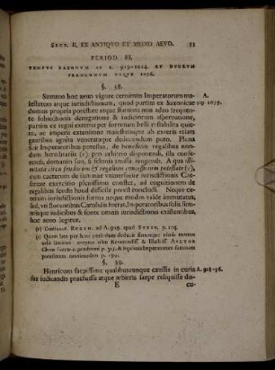 Period. III. Tempus Saxonum ab A. 919-1024. & duorum Francorum usque 1056.