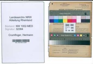 Entnazifizierung Hermann Crumfinger , geb. 14.11.1892 (M.T.A.)