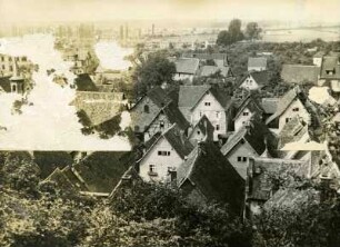 Zwingenberg an der Bergstraße: Blick über den Ort