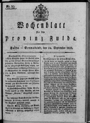 Nr. 39, Ausgabe vom 24. September 1825
