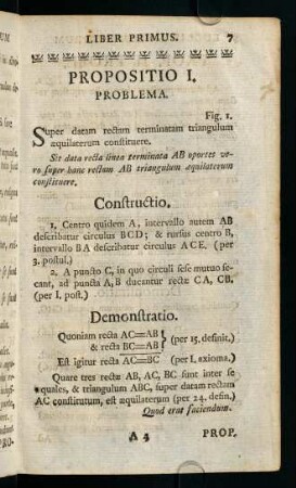 7-32, Propositio I. Problema. - Prop. XXIV. Theor.