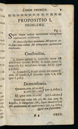 7-32, Propositio I. Problema. - Prop. XXIV. Theor.