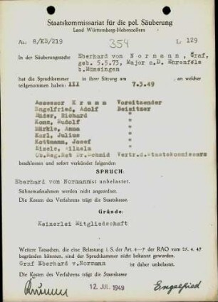 Normann, Eberhard von